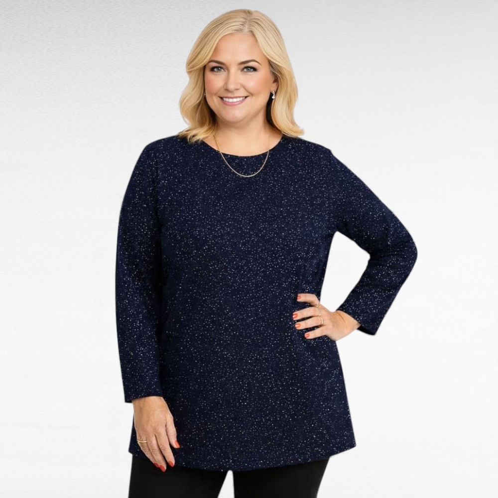 TU.173 - Pidulik sätendav pikem pluus/tuunika "Klaudia" - Image 4