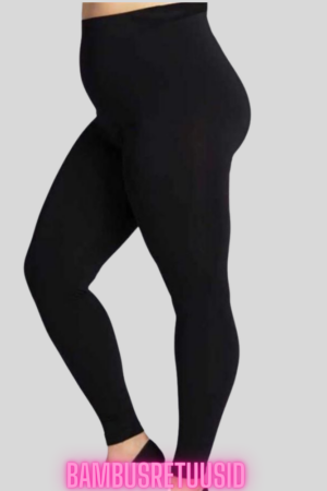 PY.229 - Mustad pikad bambusretuusid "FYV"-hea kihiline riietus talvel teiste pükste alla