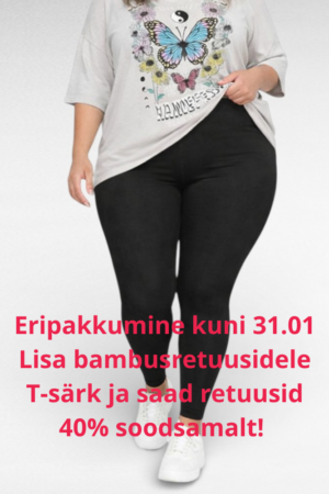 PY.050 - Mustad pikad bambusretuusid "Lisandra"