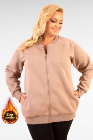 SP.003 - Soe eest lukuga taskutega bomberjakk "Krisliin"