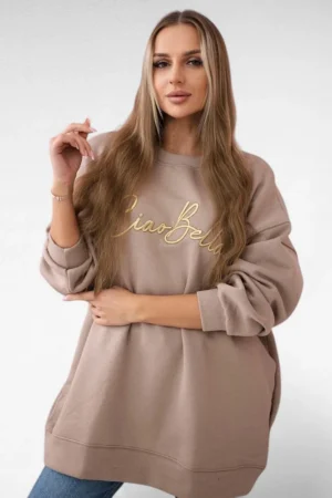 SP.018 - Sooja voodriga mõnus pehme pusa "Ciao Bella"