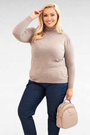 KU.095 - Kõrge kaelusega pehme soe sviiter "PPT Style"