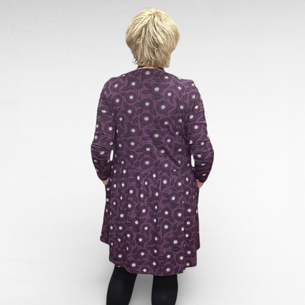 KL.556 - Tumelilla kvaliteetne satsiline taskutega tuunika "Seasalt" - Image 2