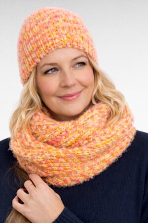 MU.019 - Pehme ja soe komplekt mütsi ja rõngassalliga