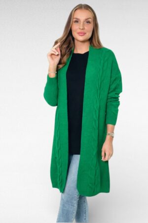 KA.203 - Palmikkoes kootud kena naiselik kardigan "Kesi"