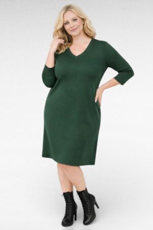 KL.144 - Naiselik V-kaelusega igapäevane kvaliteetne kontorikleit "Kairit"