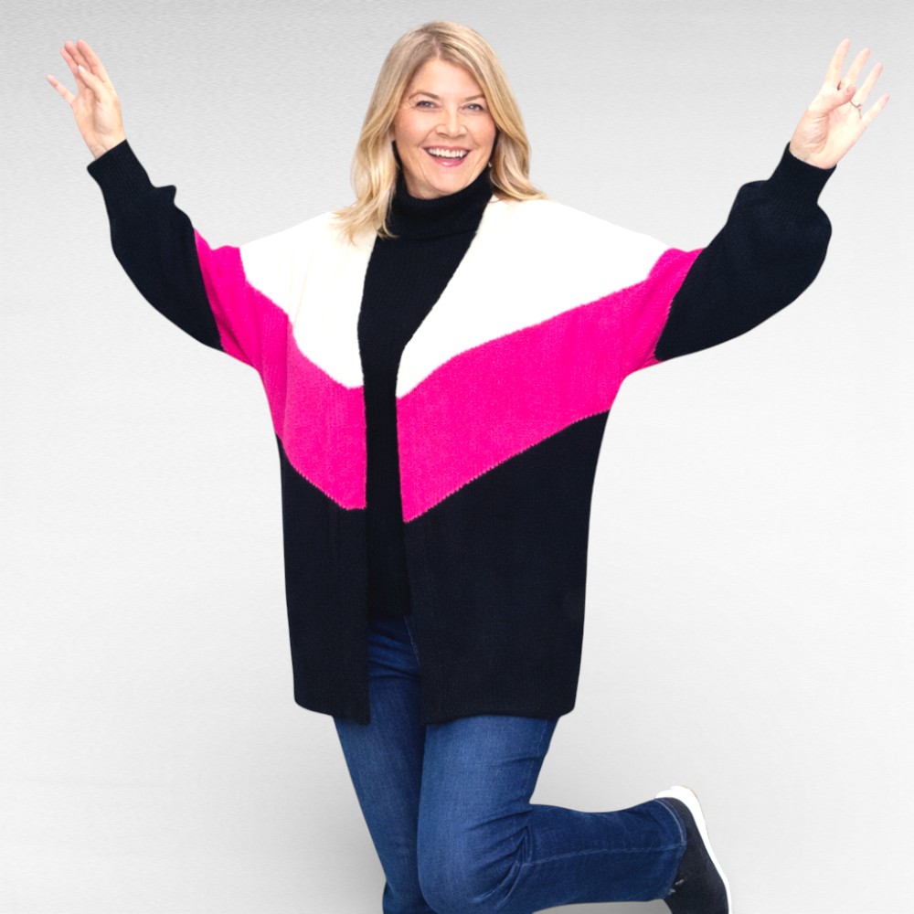 KA.058 - Roosatriibuline kardigan "Elsie"-kuni 23.02 kingituseks kaasa soojad termosokid - Image 2