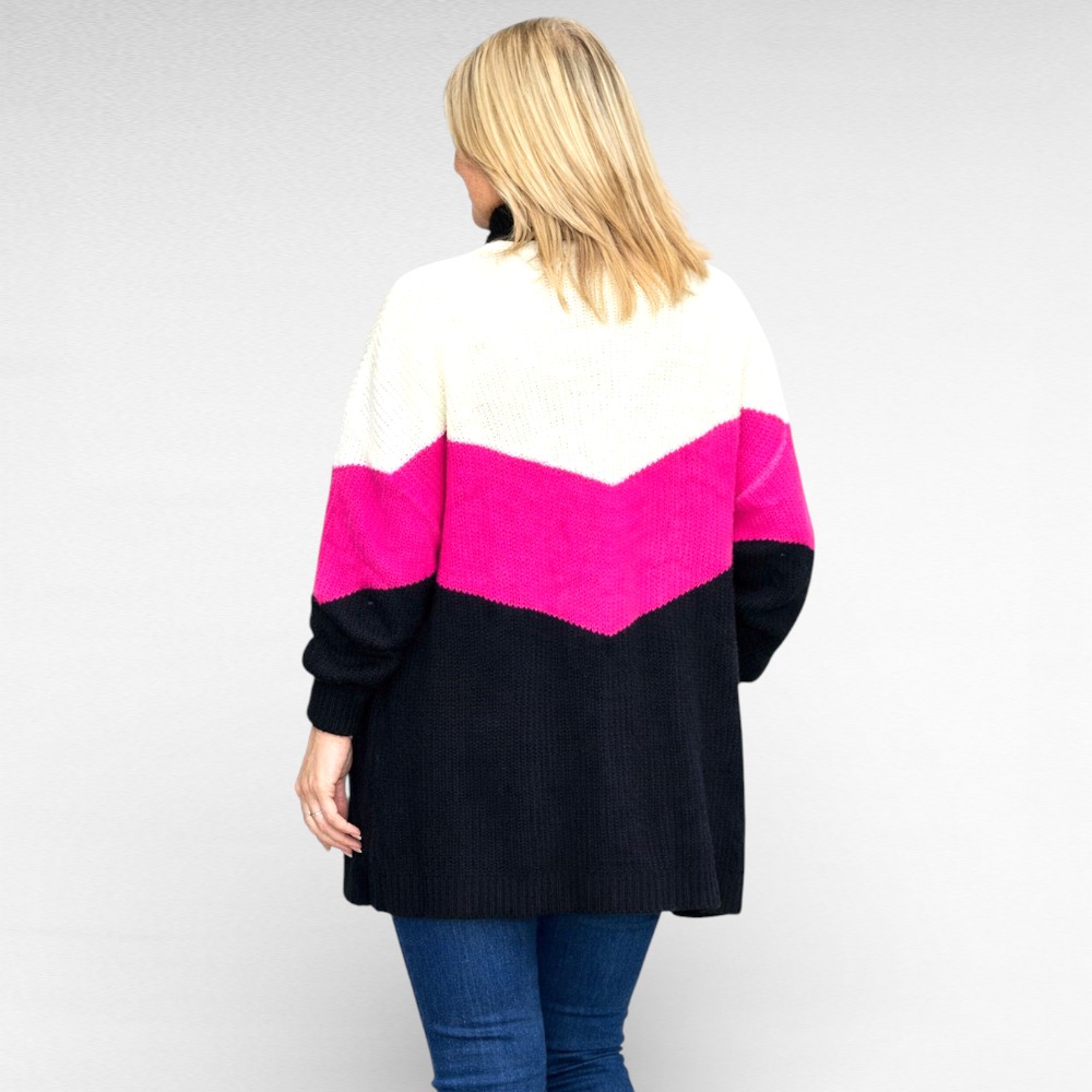 KA.058 - Roosatriibuline kardigan "Elsie"-kuni 23.02 kingituseks kaasa soojad termosokid - Image 3