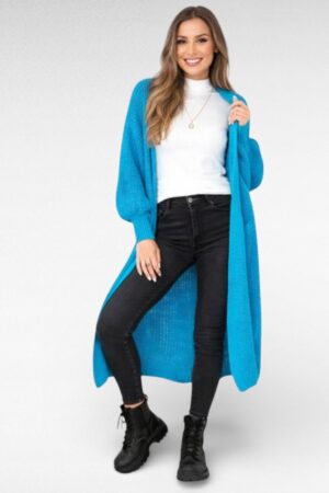 KA.095 - Stiilne pikk taskutega kardigan "Kesi"