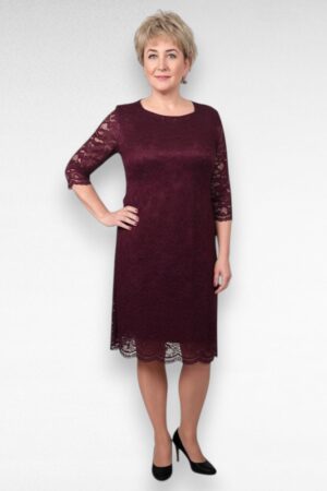 Bordoopunane pidulik pitskleit "Klaudia" (KL.492)