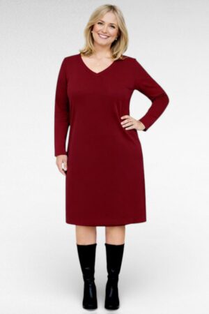 KL.144 - Naiselik V-kaelusega igapäevane kvaliteetne kontorikleit "Kairit"