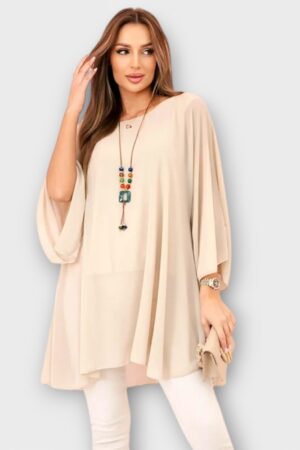 PL.106 - Naiselik alt voodriga avarate varrukatega tuunika "My Style"