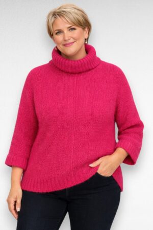 Soe karvane kolmveerandpikkusega varrukatega sviiter "Belly" - (KU.054)