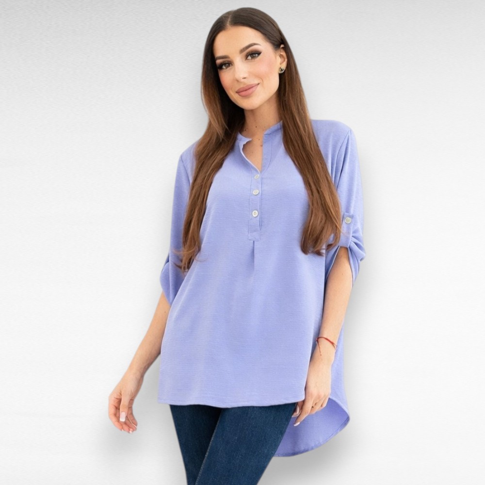 Pidulik poolpikkade varrukatega pluus (PL.496) - Image 3