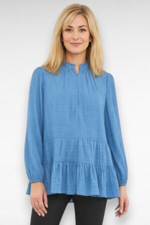 Naiselik sinine satsiline tuunika "JD Williams" (TU.080)