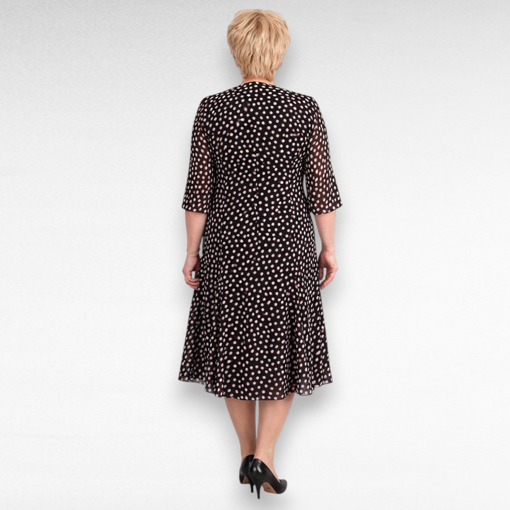 KL.241 - Mummulise mustriga "Carolin" midikleit - Image 3