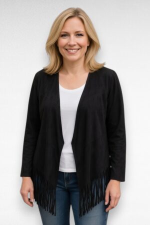 KA.153 - Must narmastega jakk "Ellos"