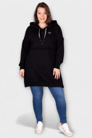 Puuvillane kapuutsiga soojem pusa/dressipluus (SP.026)