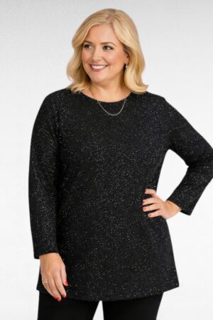 TU.173 - Pidulik sätendav pikem pluus/tuunika "Klaudia"