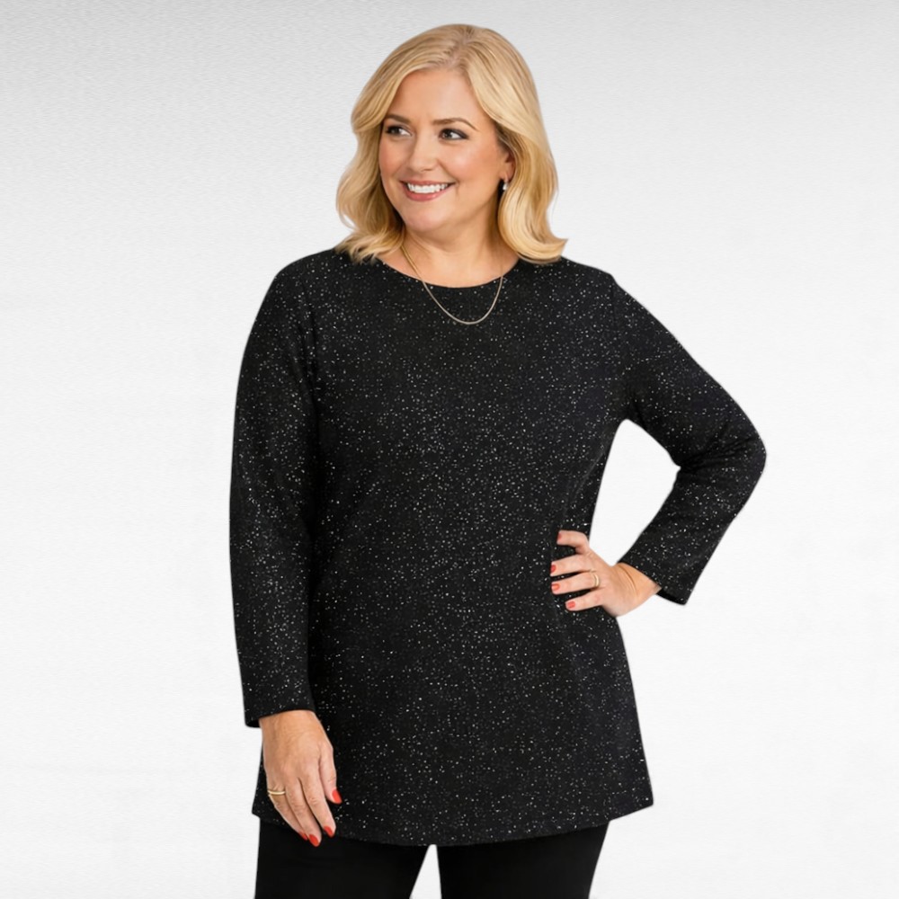 TU.173 - Pidulik sätendav pikem pluus/tuunika "Klaudia"