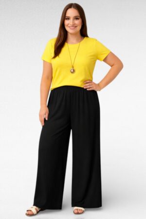 PY.203 - Stiilsed avarad viskooskangast naiste suvepüksid