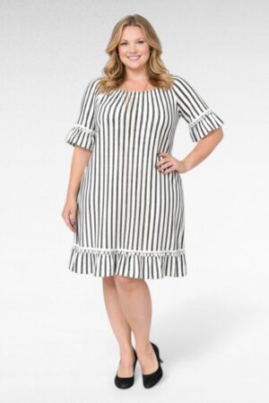 Triibuline alt satsiga suvekleit "JD Williams" (KL.580)