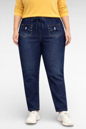 PY.053 - Tumesinised eriliste taskutega naiste retuusteksased