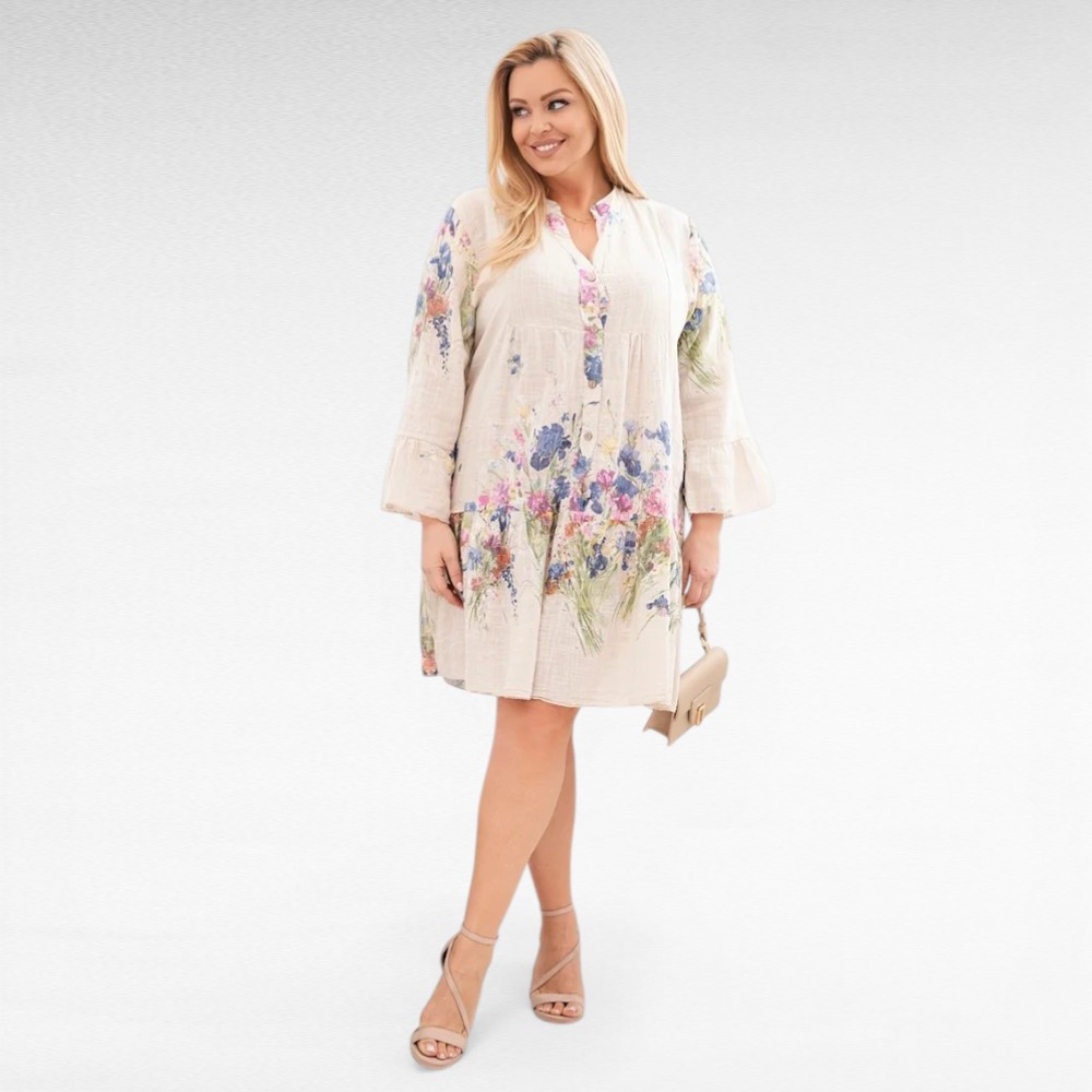 Lillemustriga satsiline suvekleit "Triiny" (KL.722) - Image 5