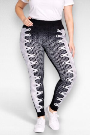 Pilkupüüdva mustriga naiste retuusid (PY.063)