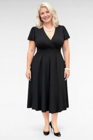 Must soliidne kleit "Mia Moda" (KL.105)