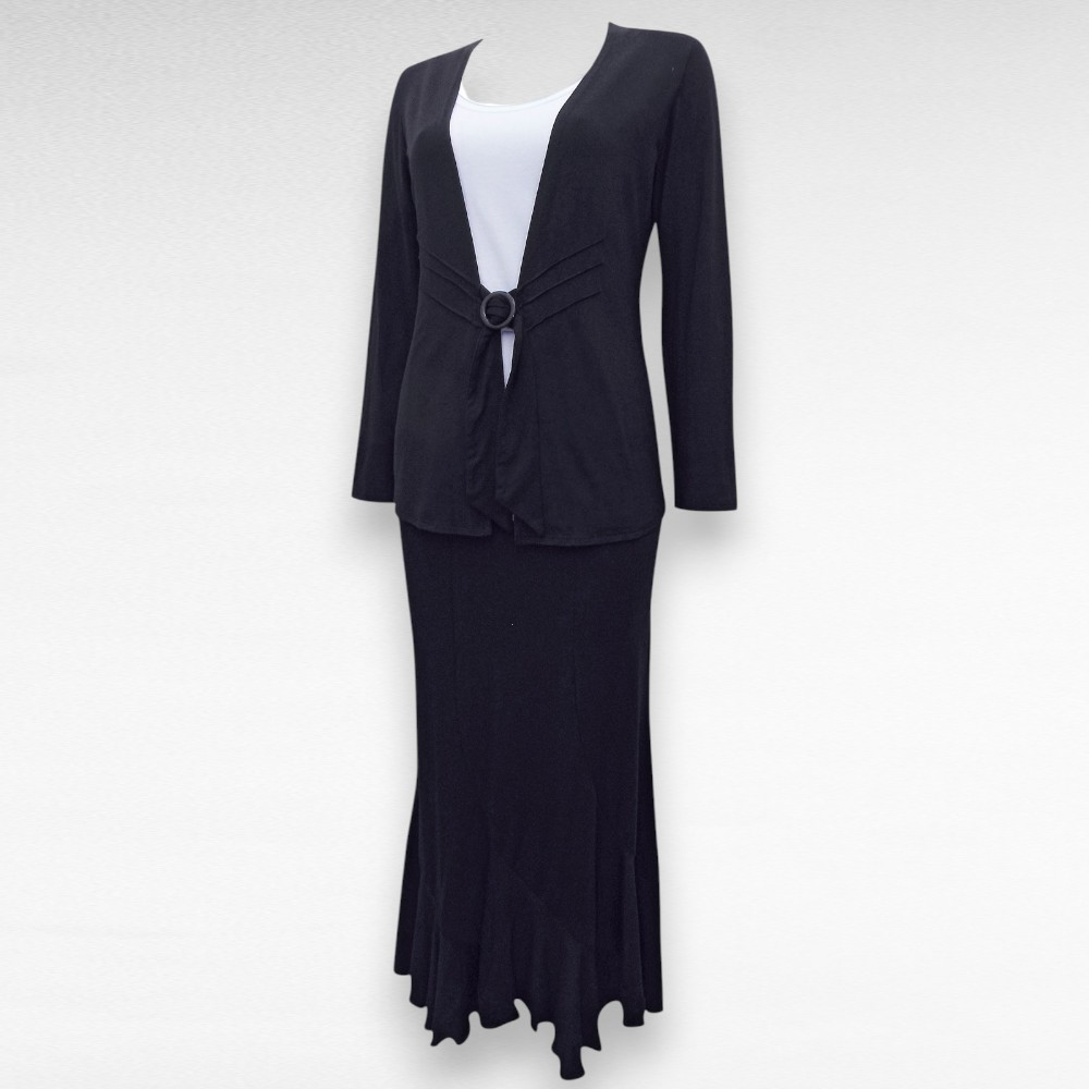 Tumepruun 2-osaline kostüüm "Karida" (KO.016) - Image 2