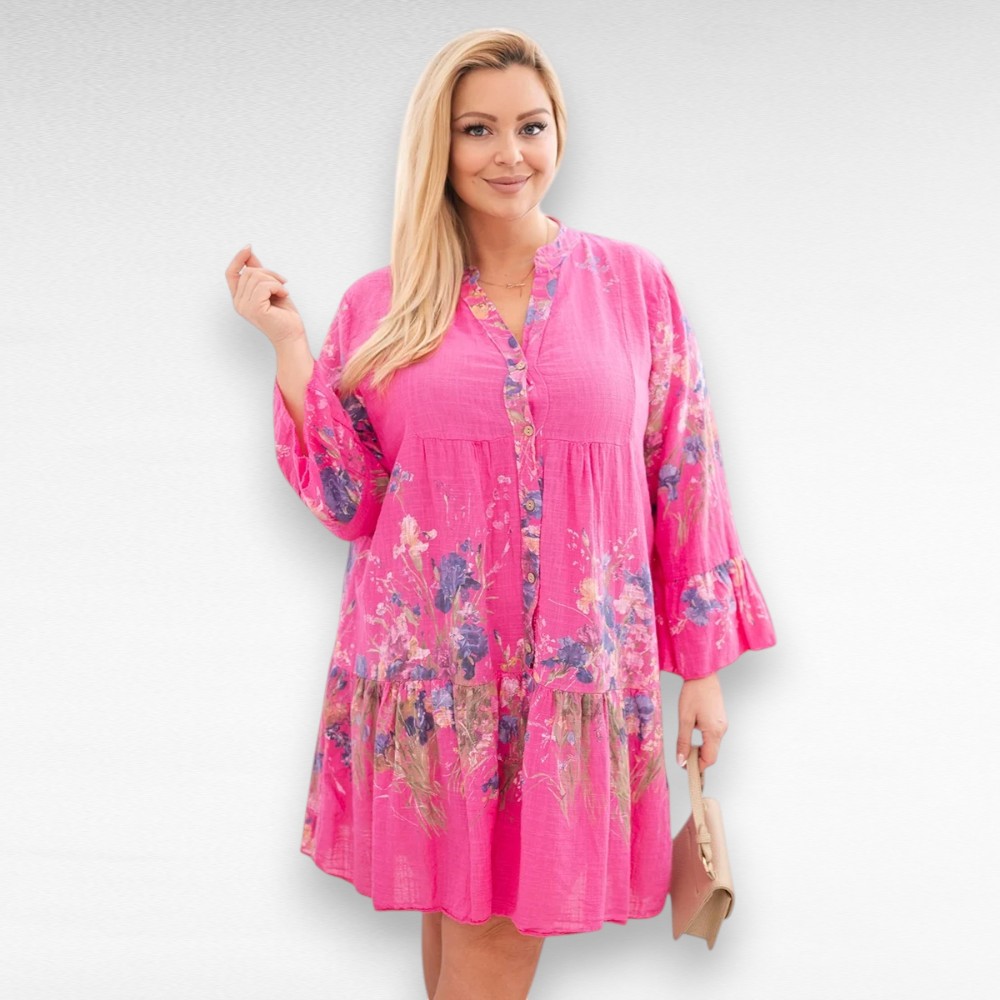 Lillemustriga satsiline suvekleit "Triiny" (KL.722) - Image 2