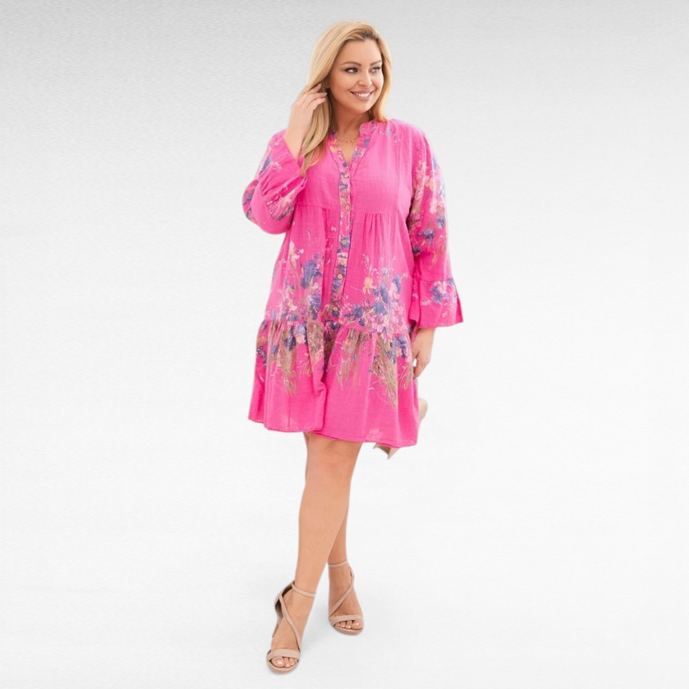 Lillemustriga satsiline suvekleit "Triiny" (KL.722) - Image 8