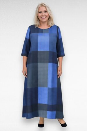 Geomeetrilise mustriga pikk viskooskleit "Mirell" (KL.938)