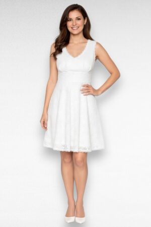 Valge suvine pitsist minikleit "Chiara Forthi" (KL.074)