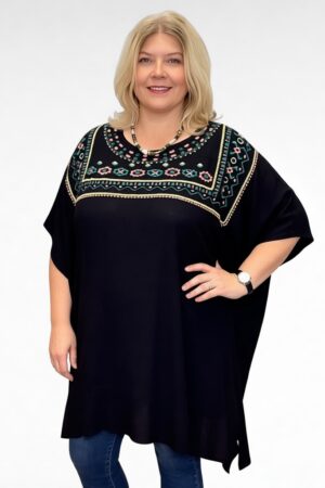 Rahvusliku tikandiga kaftantuunika "Simply Yours" (TU.007 )