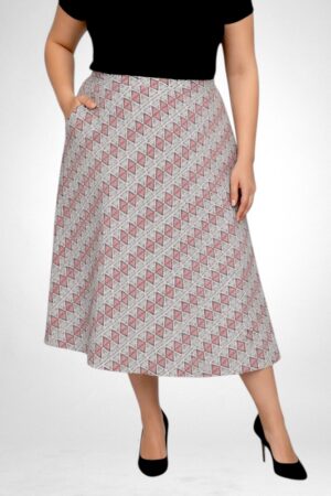 Pruuniruuduline pluss suurus suvine seelik "Bpc" (SE.203)