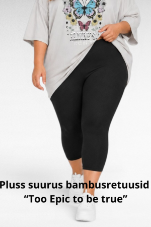 Mustad poolpikad pluss suurus bambusretuusid "FYV" (PY.012)